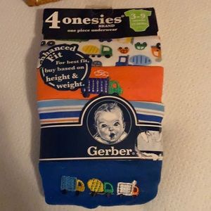 4 Gerber Onsies